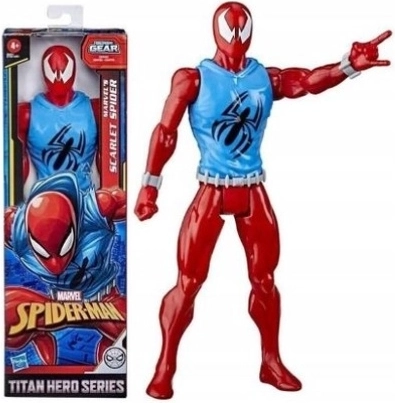 Marvel Spider-Man Titan Hero Series Scarlet Spider figura, 30 cm