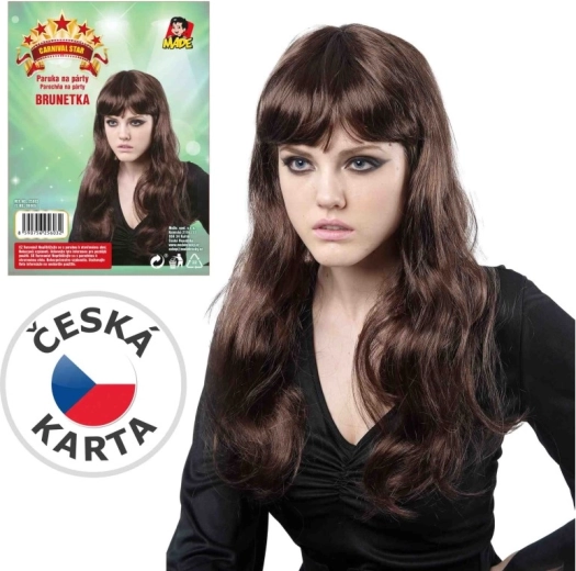 Barna gyerek paróka Wig