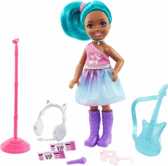 BARBIE Chelsea énekesnő baba