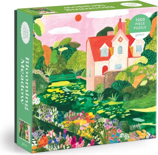 Galison puzzle virágzó rét 1000 darabos
