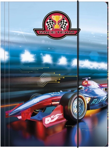 Racer team A4 füzetborító gumival