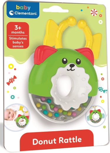 Baby Clementoni fánk alakú csörgő