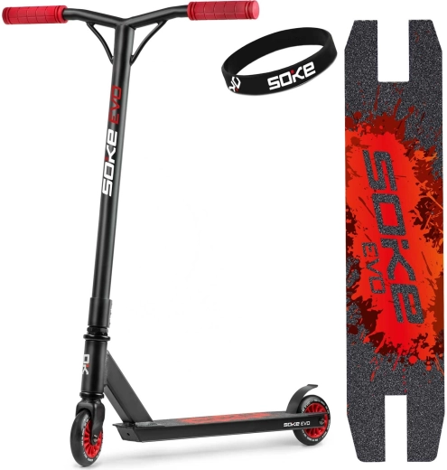 Soke EVO freestyle roller piros