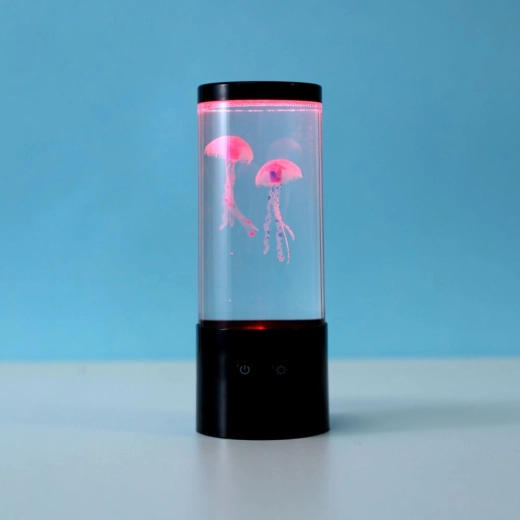 LED lámpa lebegő medúzákkal