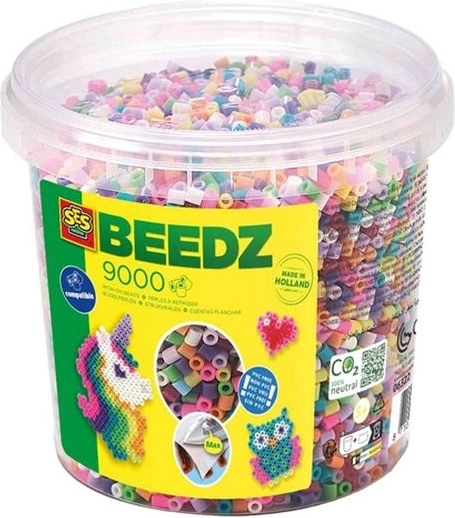 SES Beedz divatos vasalható gyöngyök – mix 9000 db