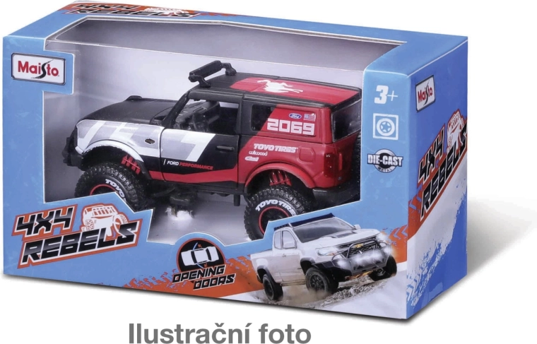 Maisto 4x4 Rebels terepjáró autómodell
