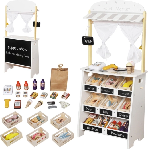 Fa gyerekbolt és bábszínház 2 az 1-ben