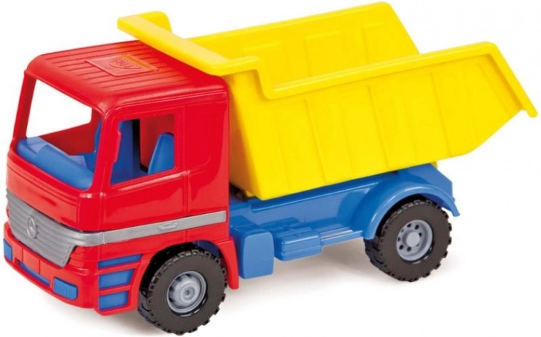 Műanyag billenőplatós teherautó LENA Actros 24 cm