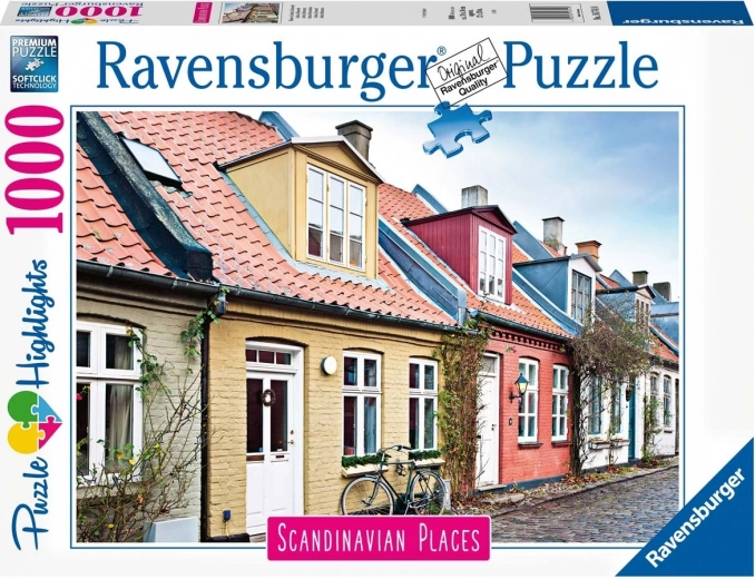 1000 darabos puzzle Skandináv város 2