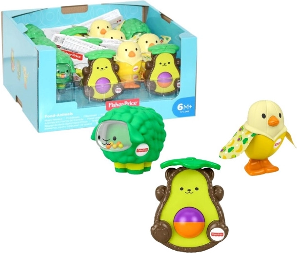 Fisher-Price állatfalatkák – babafigura