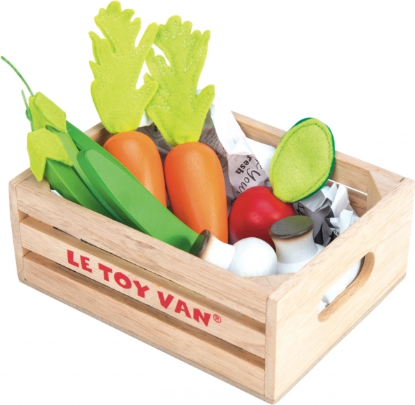 LE TOY VAN fa zöldséges ládika