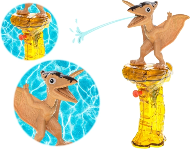 Pterodaktilusz vízipisztoly átlátszó tartállyal