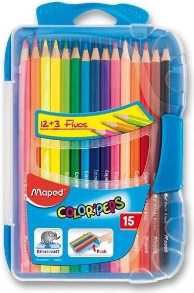 Háromszög alakú Maped Color'Peps Smart Box 15 db