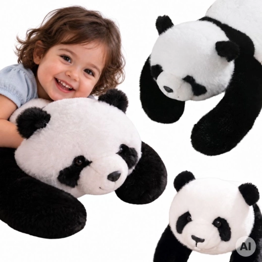 WOOPIE 1 kg-os súlyozott szenzoros plüsspanda