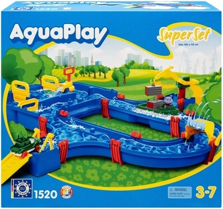 AquaPlay SuperSet vízi pályarendszer 105 × 115 cm