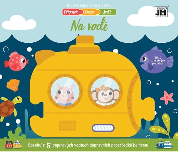 Kész, vigyázz, indulj! a vízen – interaktív könyv kivehető elemekkel
