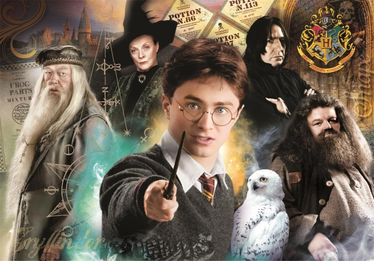 puzzle 1000 darabos compact harry potter clementoni