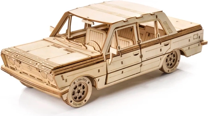 Little Story 3D fa autó-összerakó FSO Fiat 125p 1:16