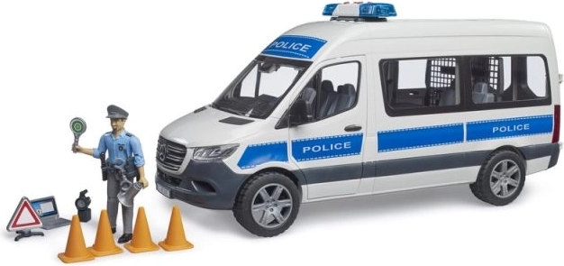 Bruder MB Sprinter rendőrségi furgon fény- és hangeffektekkel