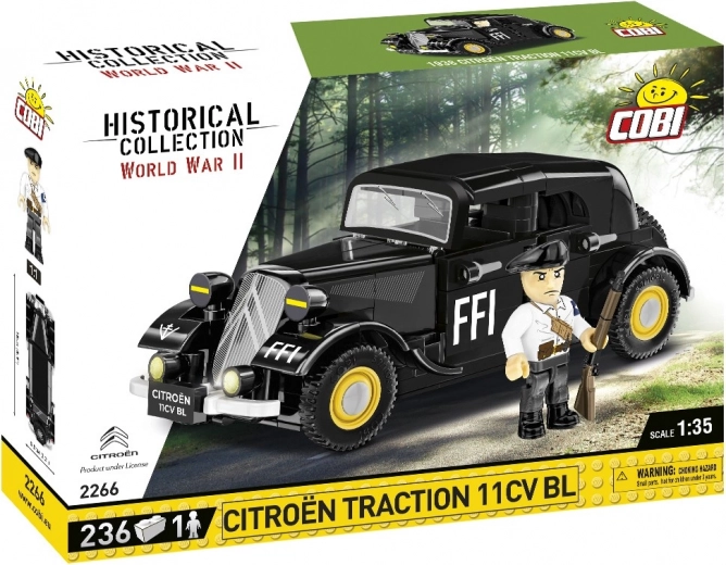 CITROËN Traction 11CV BL FFI (COBI) autómakett építőkészlet