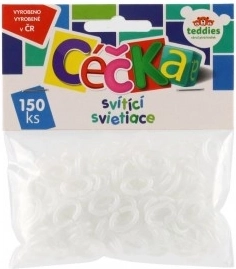 Világító C-klipszek 150 db – műanyag összekötő elemek
