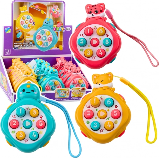 Mini játék Kapd el a Hörcsögöt - állatok, számok és színek