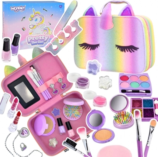 Woopie Art&Fun gyerek kozmetikai készlet bőrönddel 27 db XXL