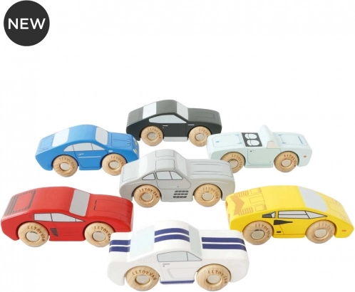 Le Toy Van fa sportautó készlet