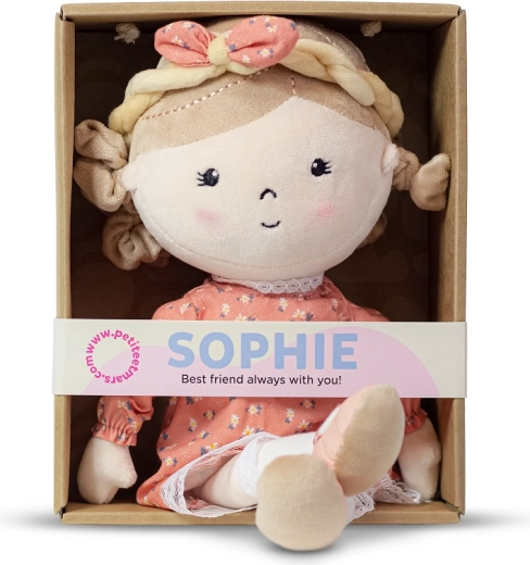 Plüss baba Sophie 35 cm PETITE & MARS