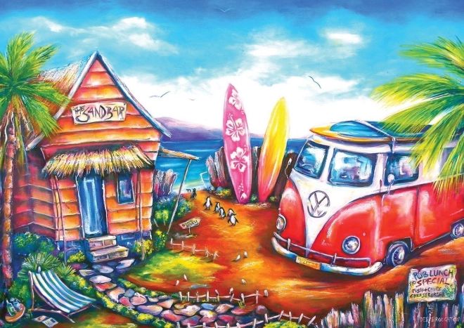 Szörftábor puzzle, 260 darab, ART PUZZLE