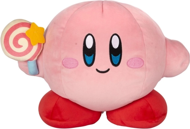 TOMY Mocchi Mega plüss Kirby nyalókával