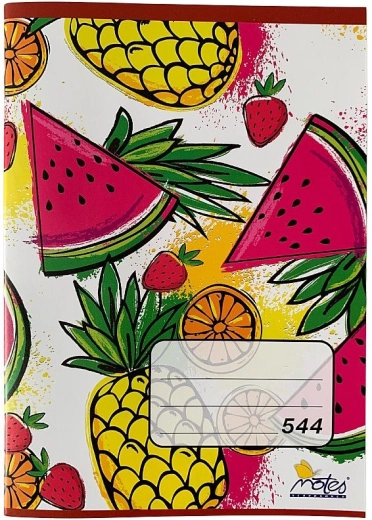 A5-ös füzet, 40 vonalas lap, famentes papírból