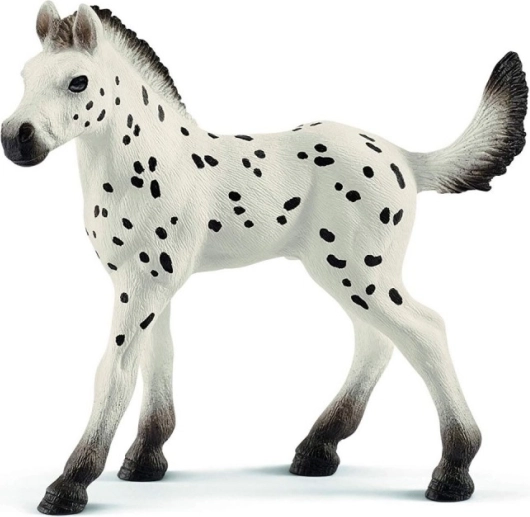 Schleich Horse Club knabstrupper csikó, világos színű