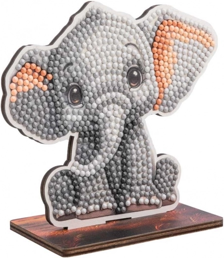 Gyémántfestés Safari: Elefánt