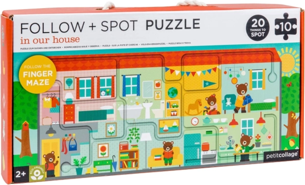 Petit Collage labirintus és puzzle – az otthonunk