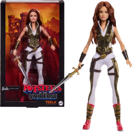 Barbie Signature Teela a Masters of the Universe-ből – gyűjtői baba