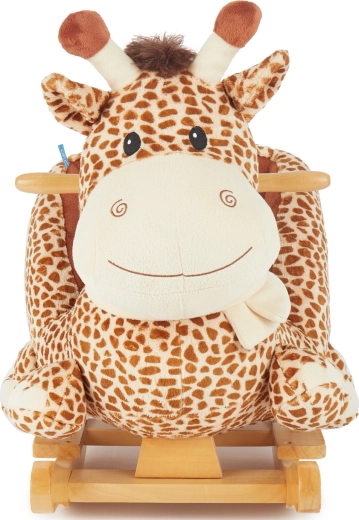 BIECO hintázó zsiráf párnázott üléssel