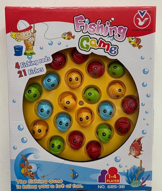 Horgászos gyerekjáték – készlet horgászbotokkal és halacskákkal