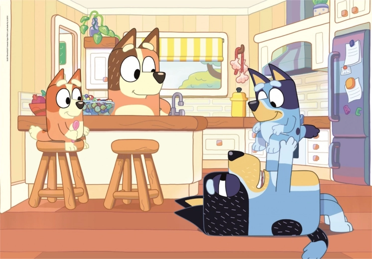 CLEMENTONI Puzzle Bluey 104 darabos