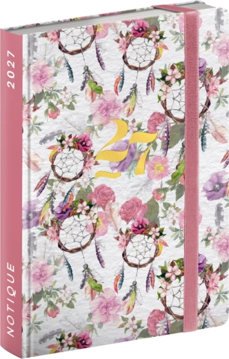 Notique heti táskadiárium álomfogó 2027 (9,8 × 14,5 cm)