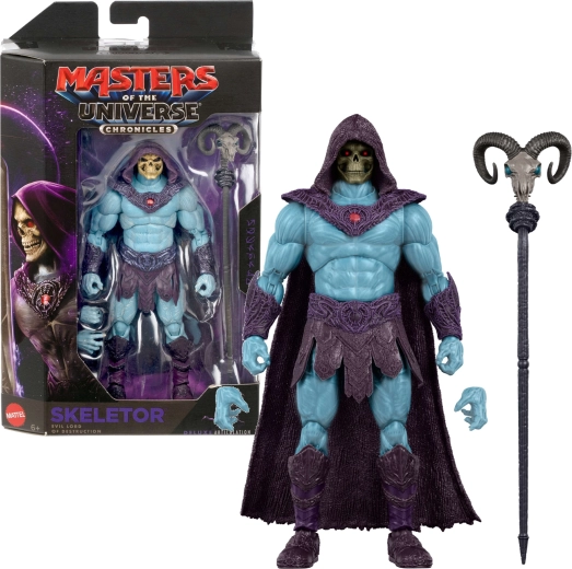 Mattel Masters of the Universe Chronicles Skeletor figura 17 cm, kiegészítőkkel