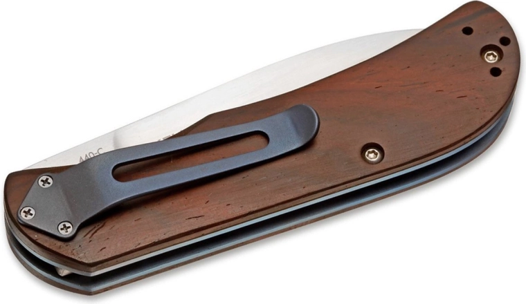 Luxus cocobolo fa és titán elemek