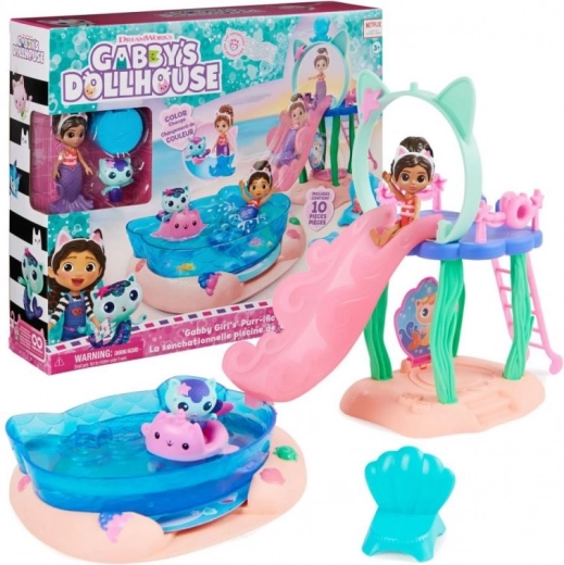 GABBY’S DOLLHOUSE medencés játékszett sellőcicákkal