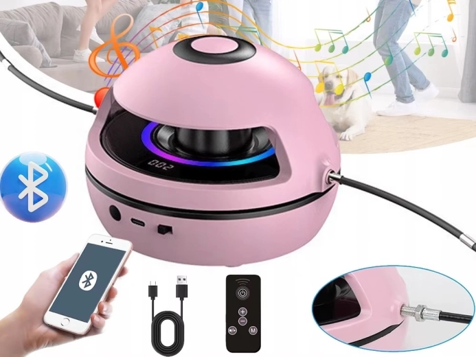 Ugrálás ritmusra Bluetooth és fényhatások segítségével