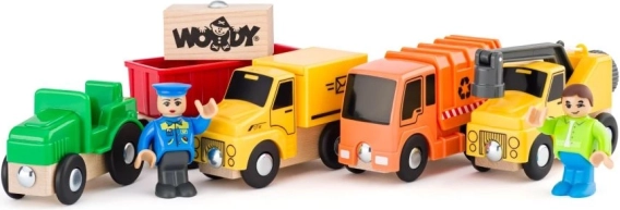 Fa járművek vezetőkkel