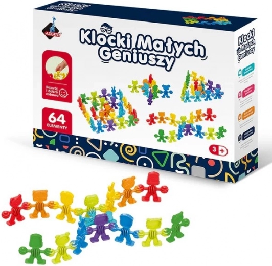 Kis Zsenik kockái – számoló figurák, 64 db