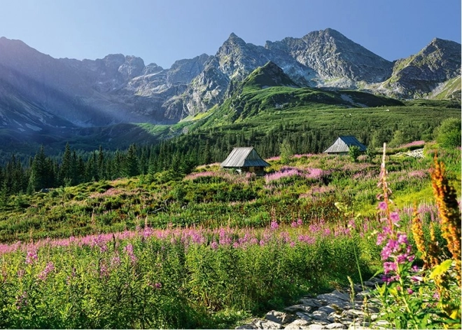 CHERRY PAZZI puzzle – Magas-Tátra – Housenková-völgy, 1000 darab
