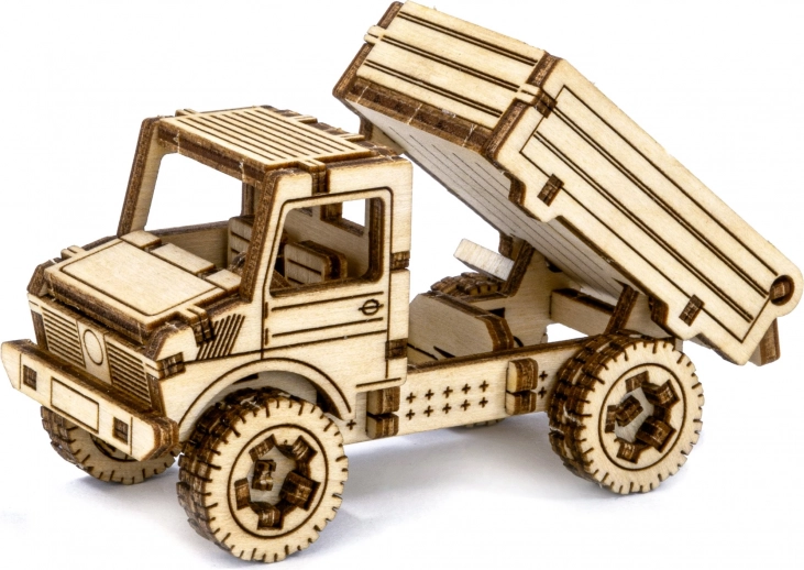 WOODEN CITY Superfast fa 3D puzzle – teherautó