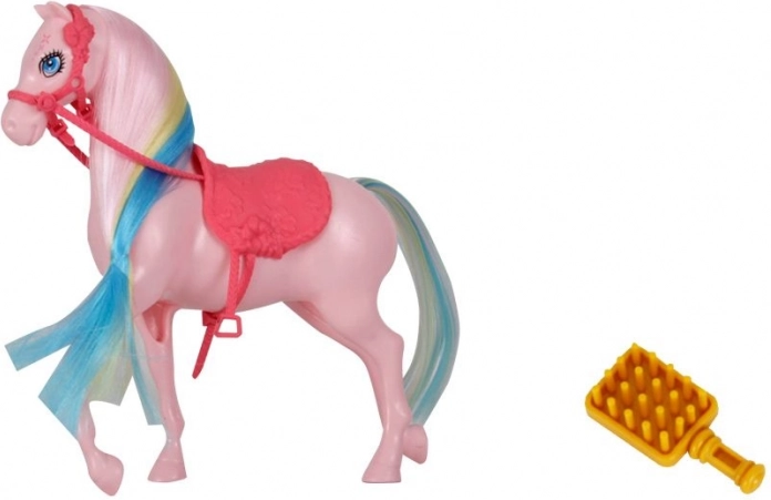 Játék ló fésűvel 20 cm