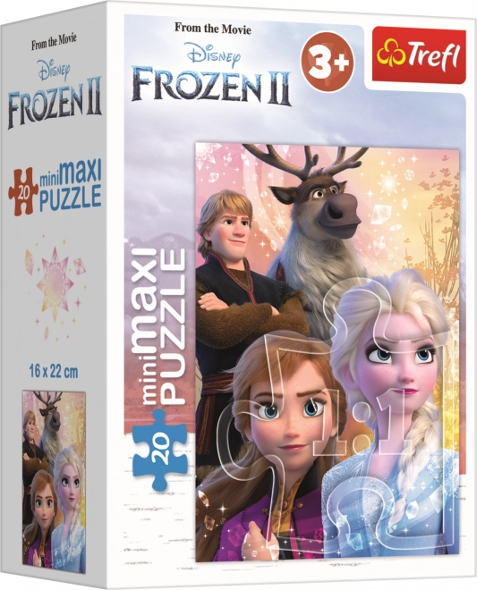 Trefl puzzle Jégvarázs 2 barátság 20 darabos